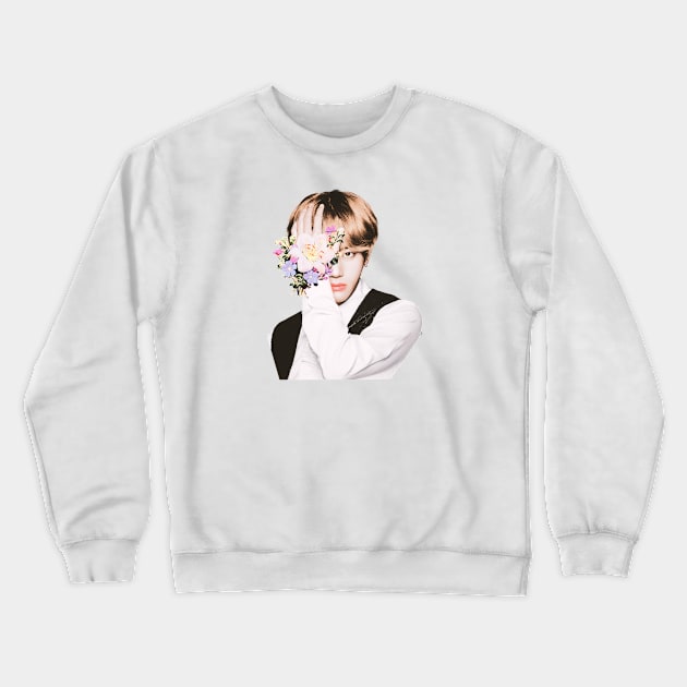 Taehyung Crewneck Sweatshirt by clairelions